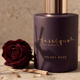 Dyfuzor zapachowy z patyczkami VELVET ROSE 120 ml | LE SILQUE