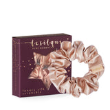 Gumka do włosów z jedwabiu ROSE GOLD | LE SILQUE