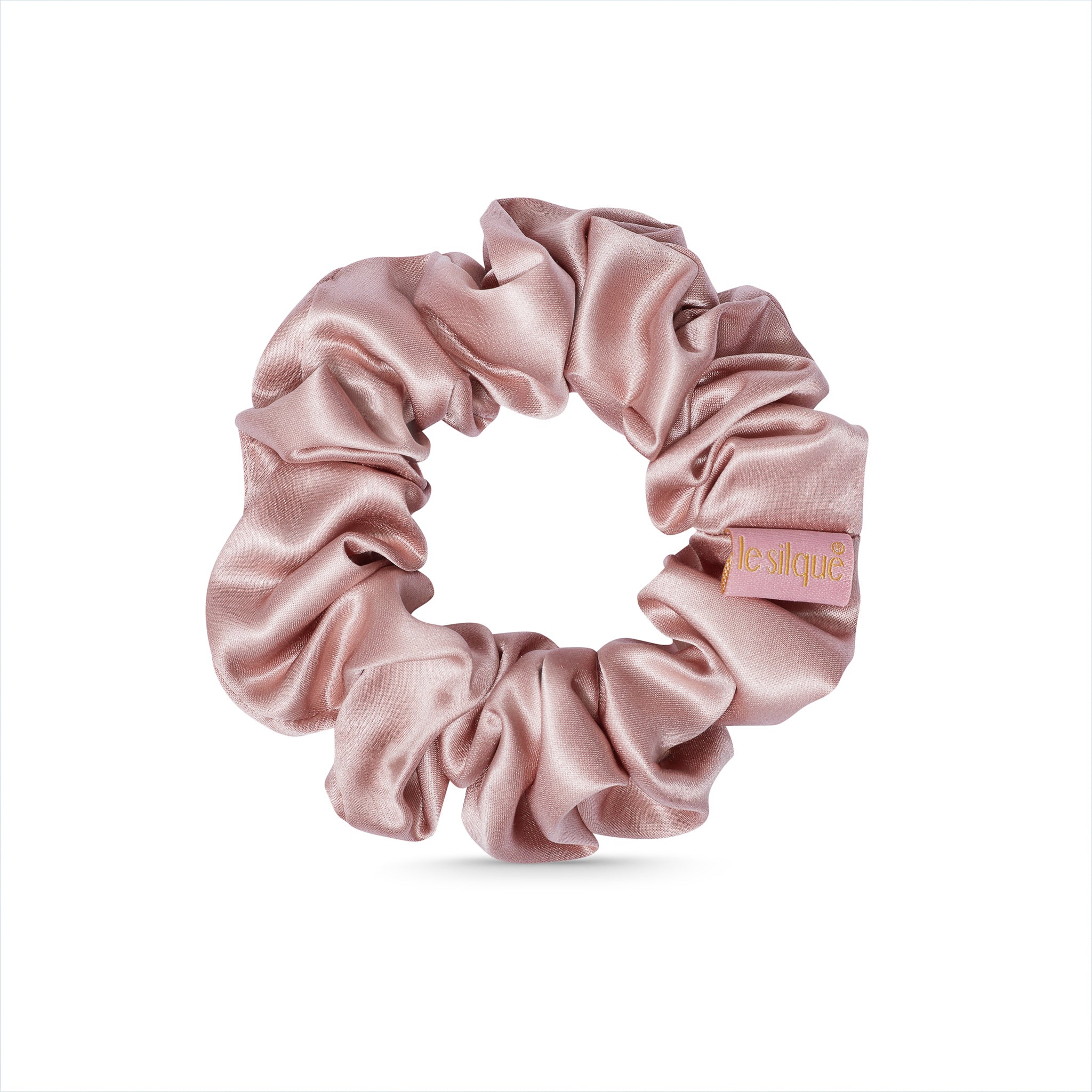 Gumka do włosów z jedwabiu SUGAR PINK | LE SILQUE