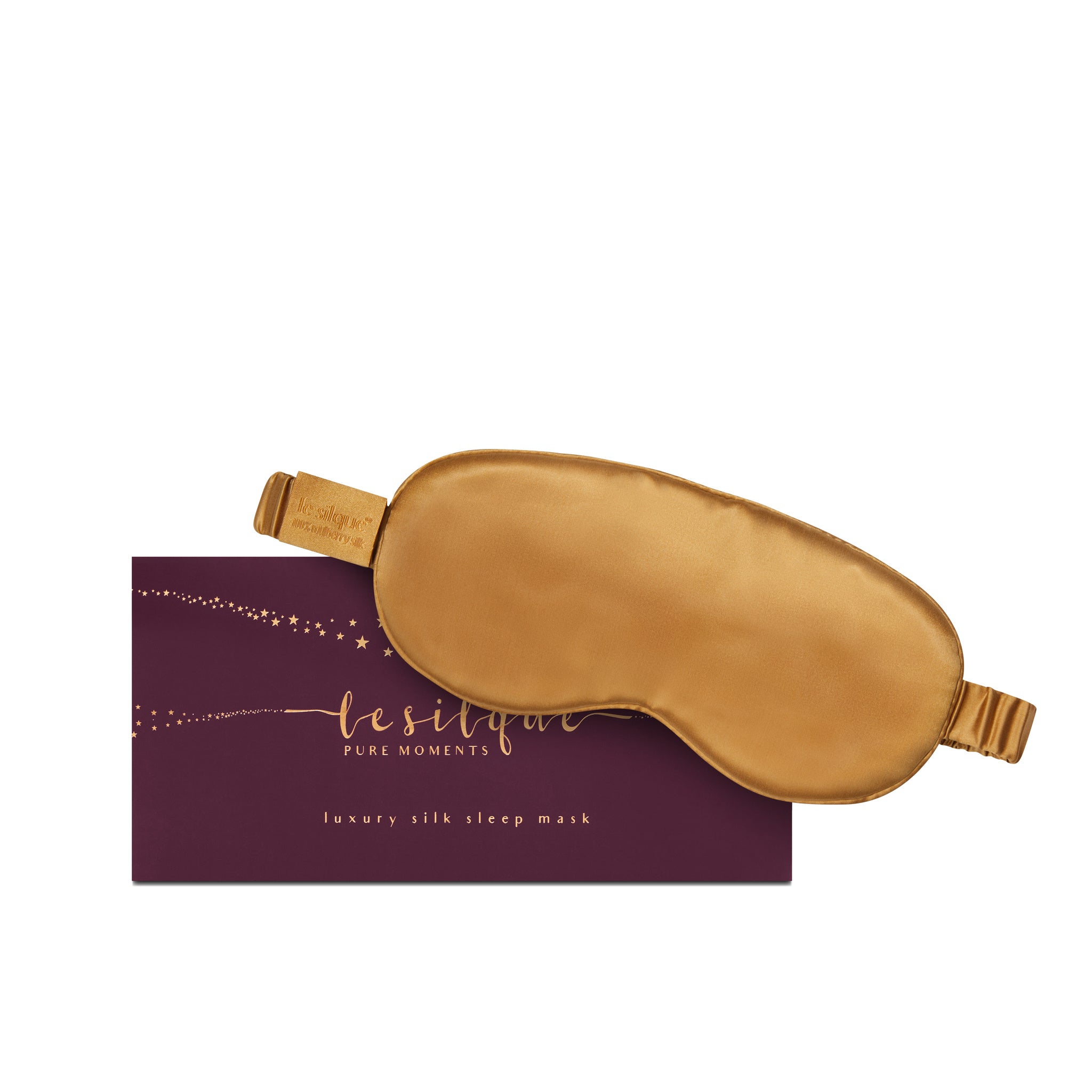 Silk Sleep Eye Mask – GOLD | LE SILQUE