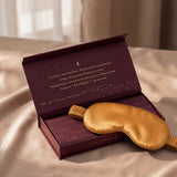 Silk Sleep Eye Mask – GOLD | LE SILQUE