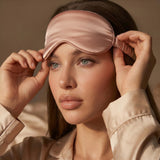 Silk Sleep Mask - ROSE GOLD | LE SILQUE