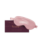 Jedwabna opaska na oczy do spania – SUGAR PINK | LE SILQUE