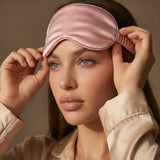Silk Sleep Mask – SUGAR PINK | LE SILQUE