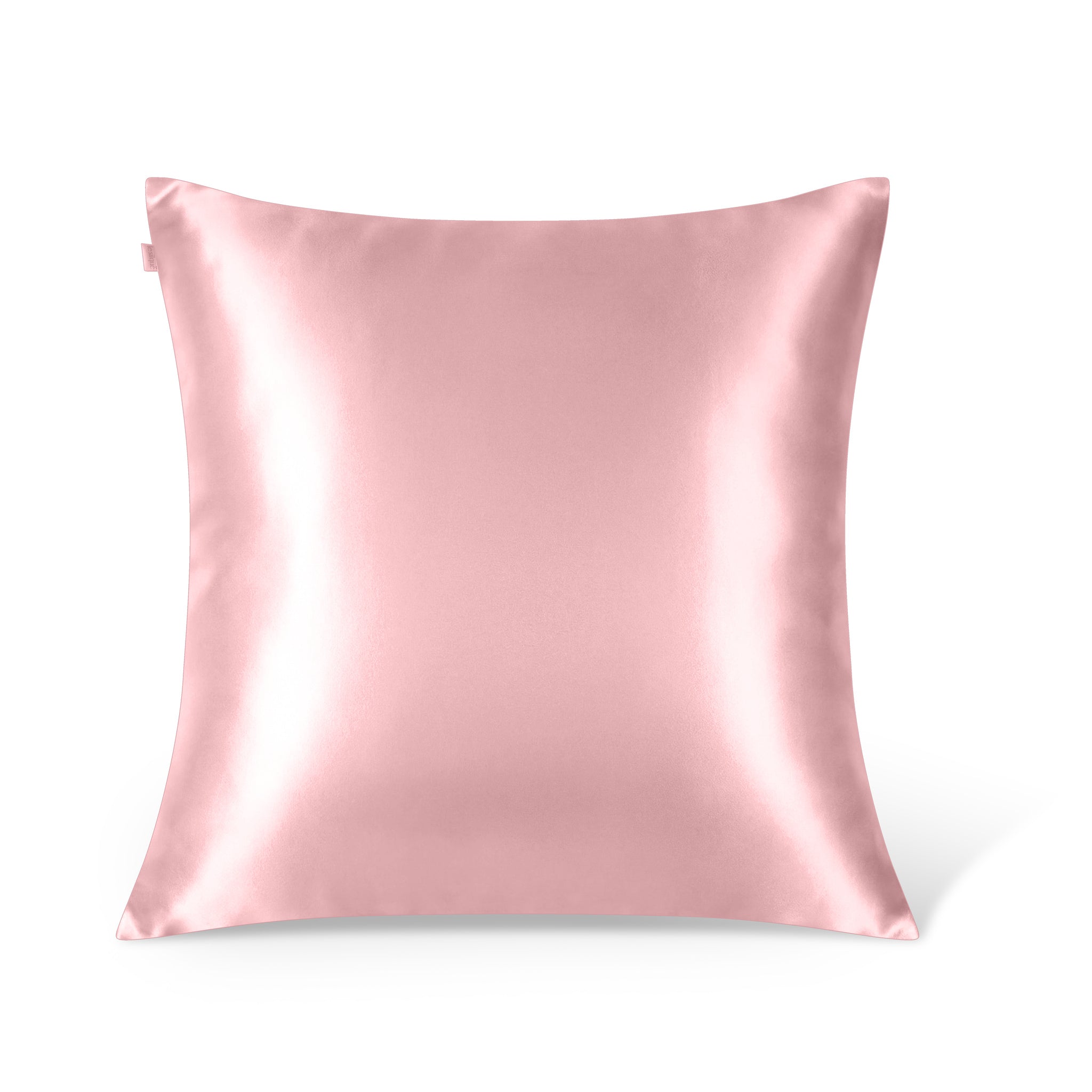 Jedwabna poszewka na poduszkę 50x50 SUGAR PINK – 100% jedwab | LE SILQUE