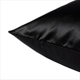 Silk pillowcase 50x60 BLACK – 100% silk | LE SILQUE