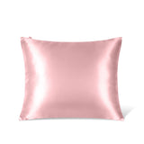 Jedwabna poszewka na poduszkę 50x60 SUGAR PINK – 100% jedwab | LE SILQUE