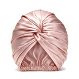 Jedwabny turban na włosy ROSE GOLD – 100% jedwab morwowy 22 momme | LE SILQUE