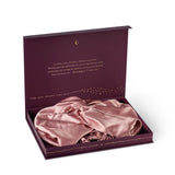 Jedwabny turban na włosy ROSE GOLD – 100% jedwab morwowy 22 momme | LE SILQUE