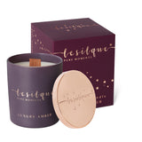 Świeca sojowa LUXURY AMBER 300g | LE SILQUE