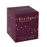 Świeca sojowa LUXURY AMBER 300g | LE SILQUE