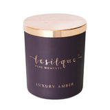 Świeca sojowa LUXURY AMBER 300g | LE SILQUE