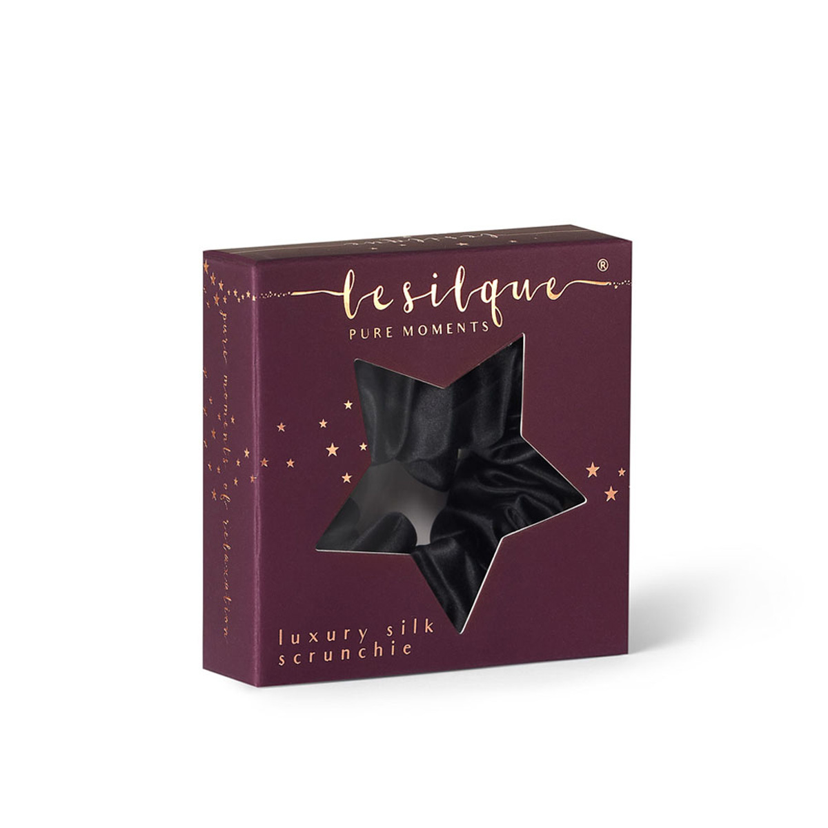 Gumka do włosów z jedwabiu BLACK | LE SILQUE