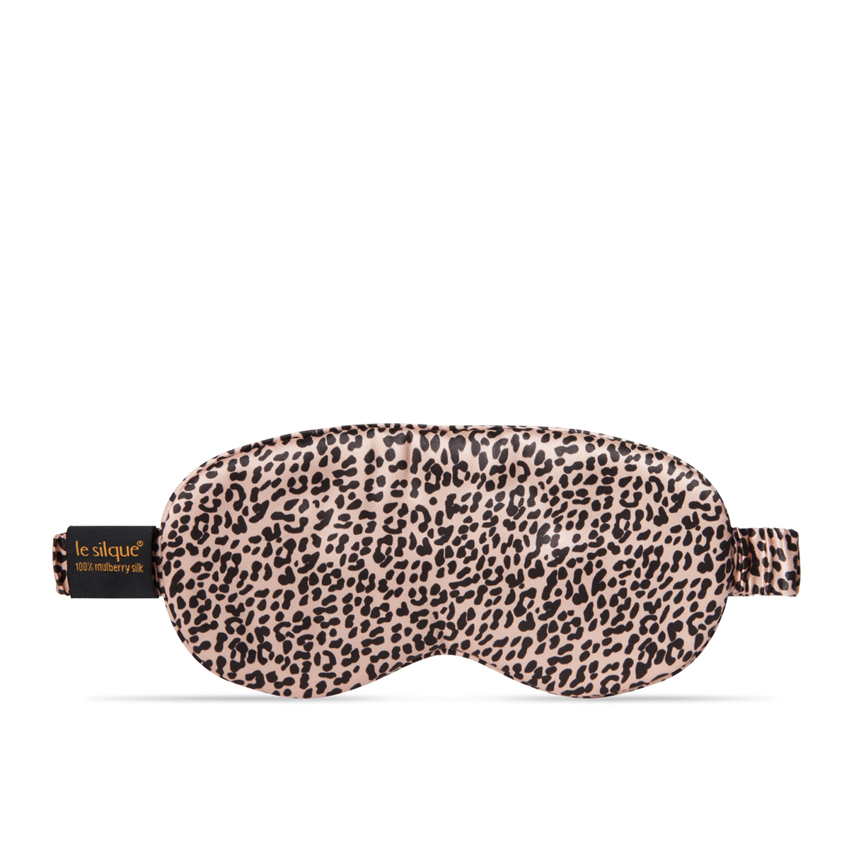 LE SILQUE Opaska na oczy z jedwabiu – LEOPARD