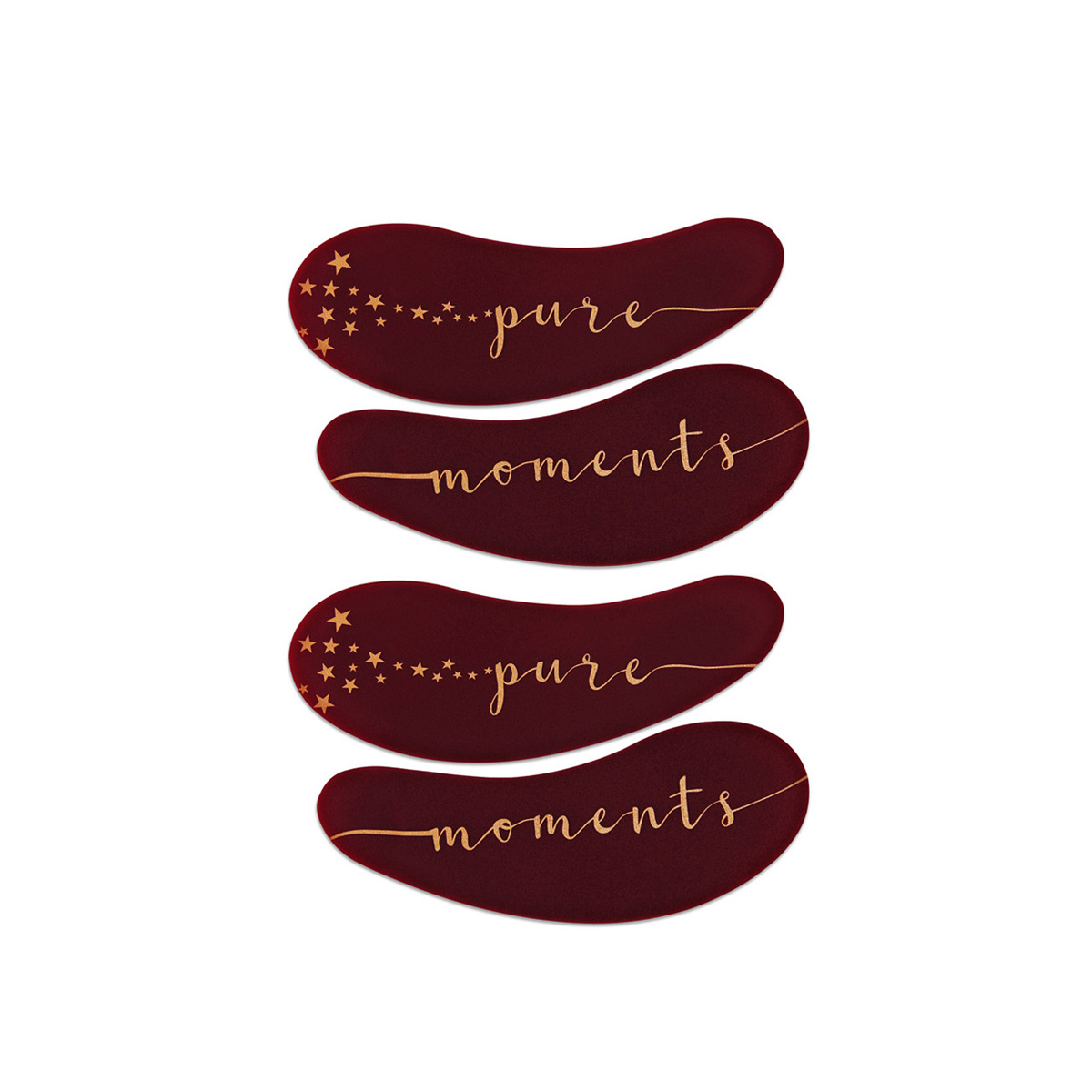 LE SILQUE Wielorazowe silikonowe płatki pod oczy – 4 sztuki