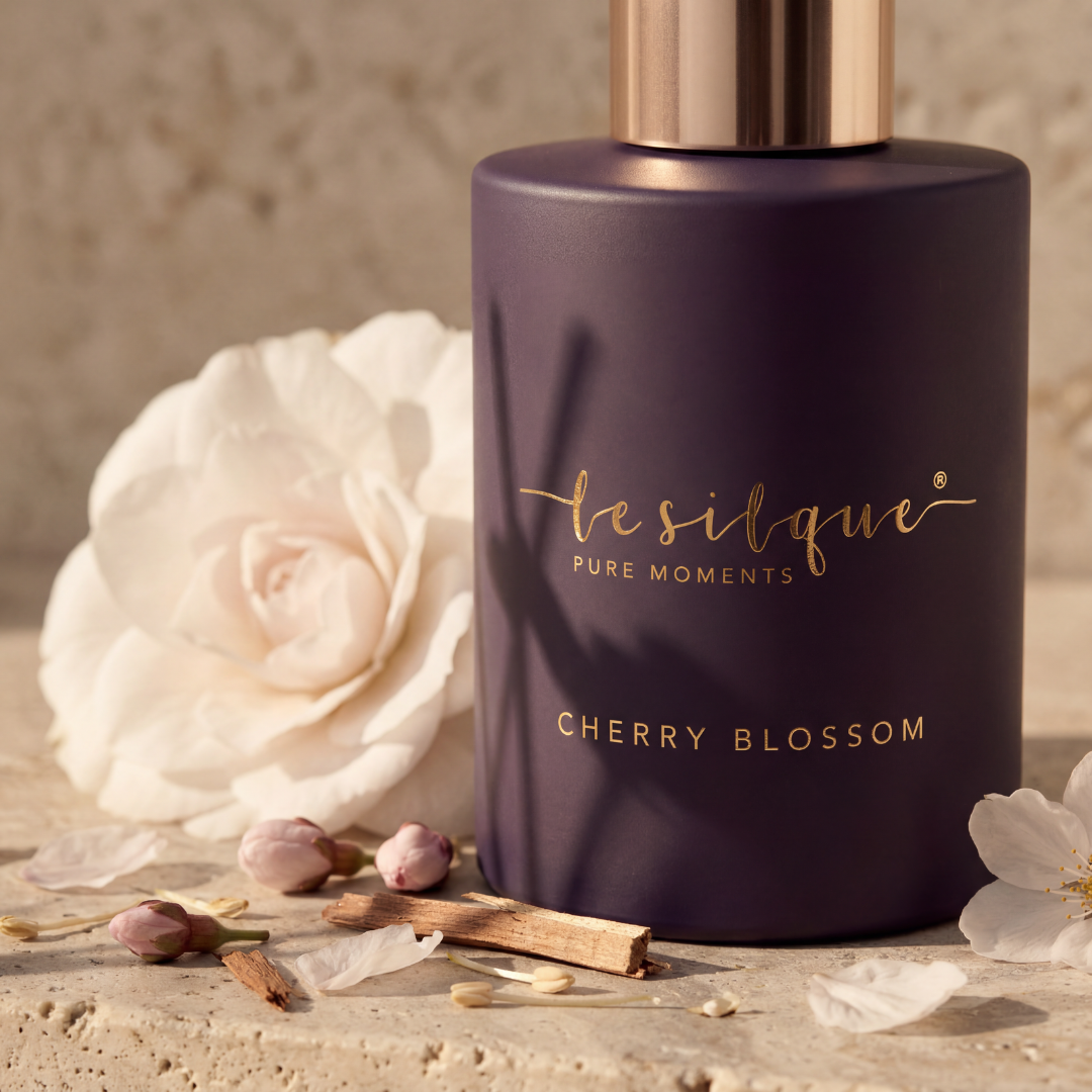 Dyfuzor zapachowy z patyczkami CHERRY BLOSSOM 120 ml | LE SILQUE