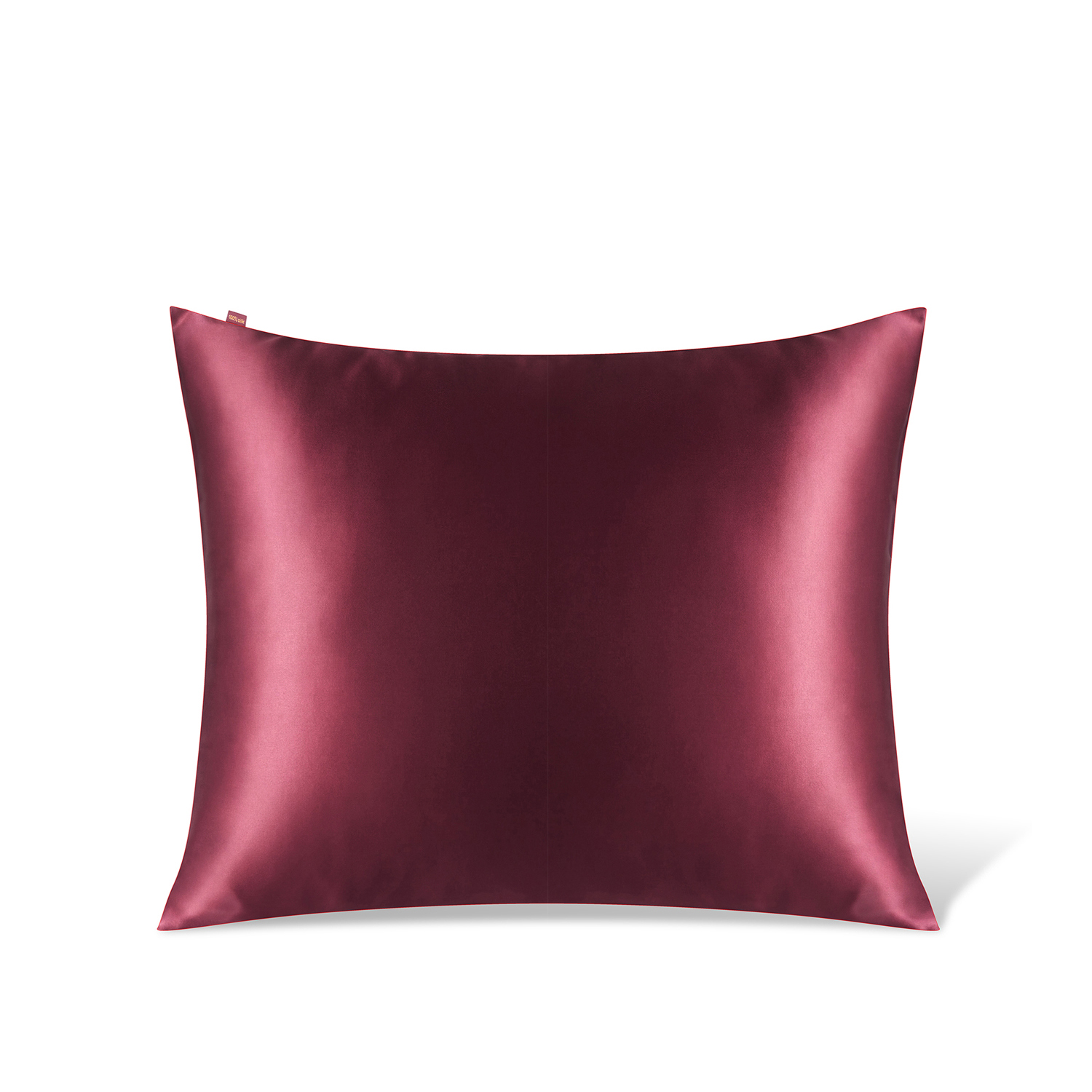 Jedwabna poszewka na poduszkę 70×80 BURGUNDY – 100% jedwab | LE SILQUE