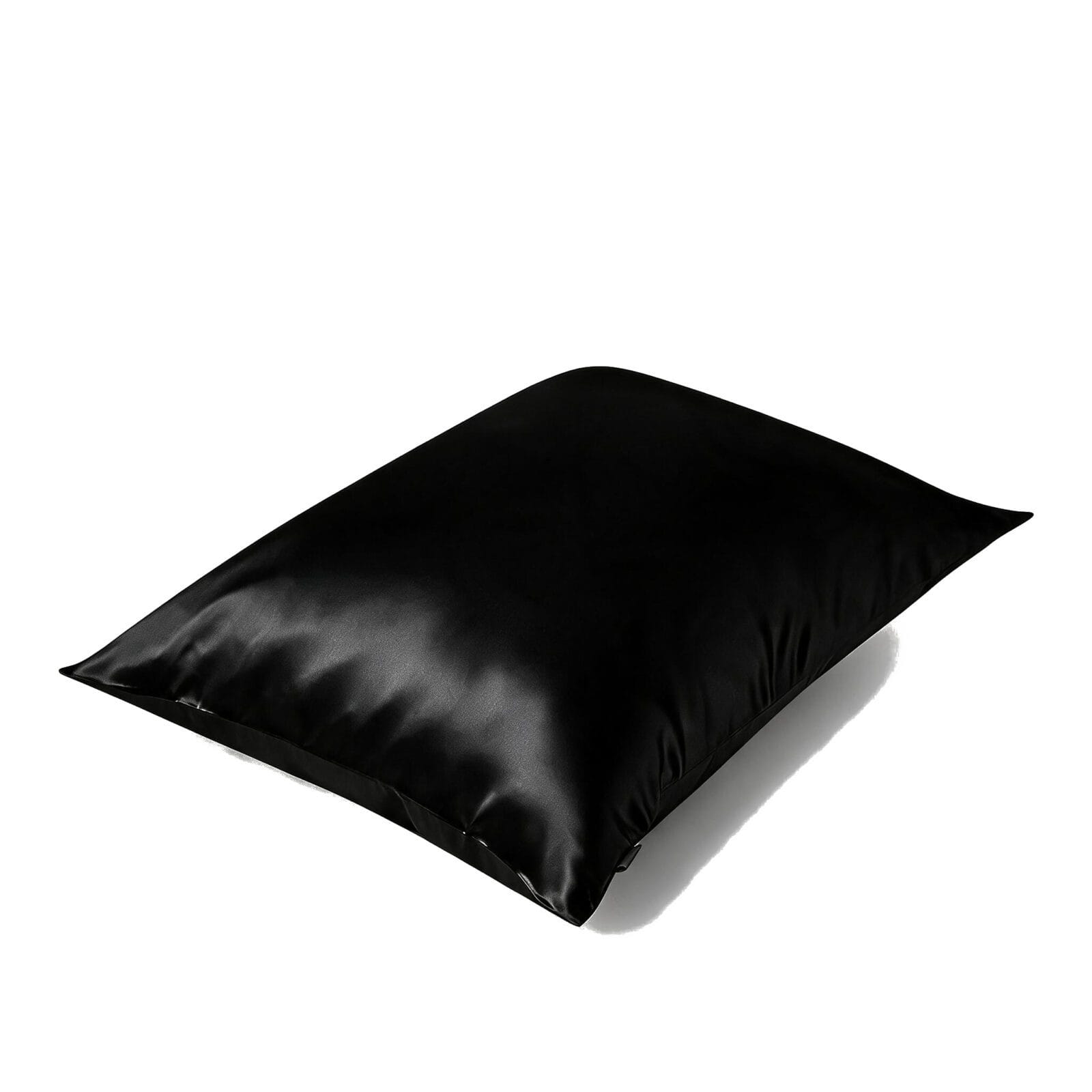 Jedwabna poszewka na poduszkę 50×60 BLACK – 100% jedwab | LE SILQUE